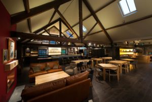 Whisky Lounge of our accessible distillery visitor centre