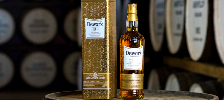 Dewar's 15 year old blended Scotch whisky - an unusual whisky available from the new Dewar's Aberfeldy Distillery online shop